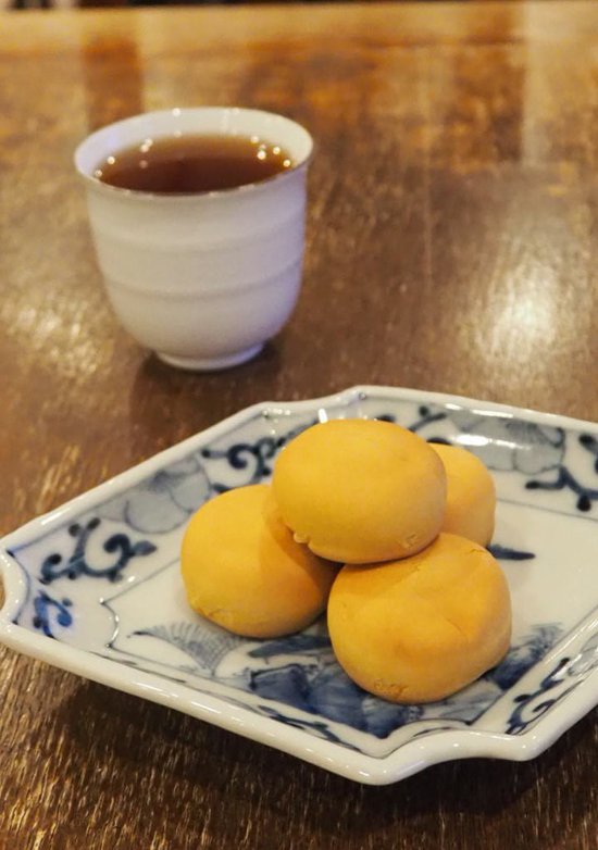 お茶菓子として人気！近江栗画像