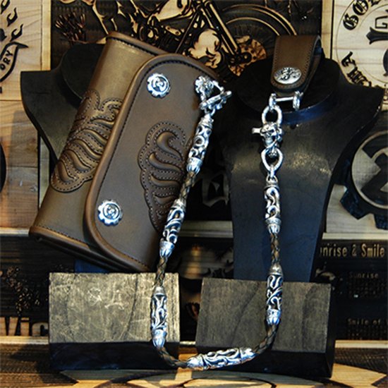 Biker Wallet -KING- & Roller Wallet Rope画像