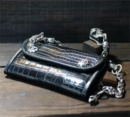 2Snap Long Wallet -CROCODILE-の画像