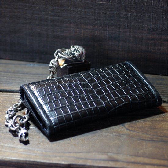 2Snap Long Wallet -CROCODILE-画像