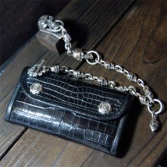 2Snap Long Wallet -CROCODILE-画像