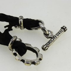 Leather Wallet Chain -Skull HT-画像