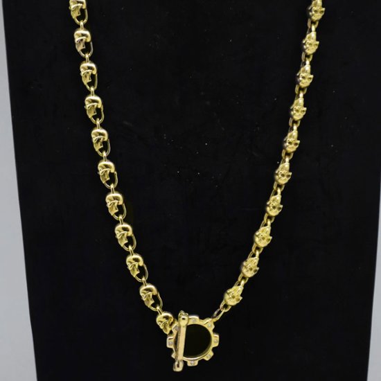K18 Skull Neckless画像
