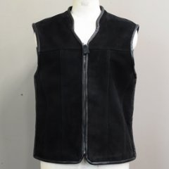 WOMAN VALOR CLUB VEST -LEATHER- 1画像