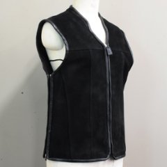 WOMAN VALOR CLUB VEST -LEATHER- 1の画像