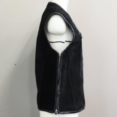 WOMAN VALOR CLUB VEST -LEATHER- 1画像