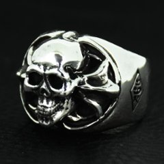 Round-Skull-Cross-Ring の画像