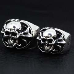 Round-Skull-Cross-Ring 画像