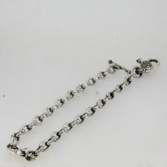 Plain Wallet Chain with Arabesque Clipの画像