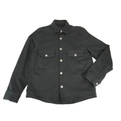 Front Zip Jacket -Black-画像