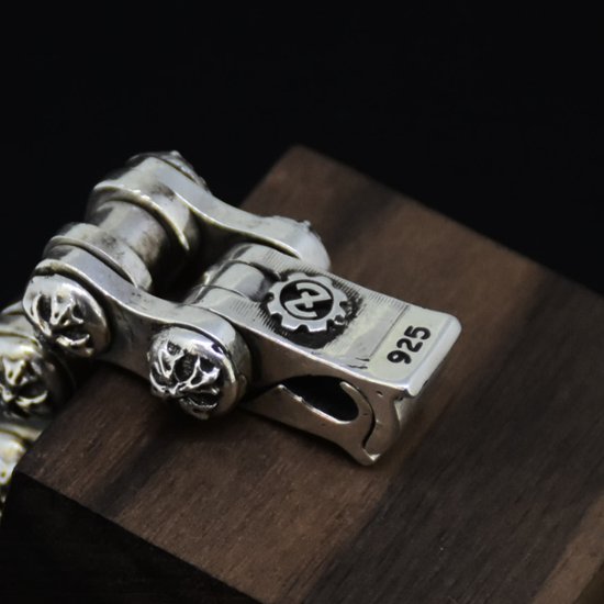 Cross Biker Chain Bracelet画像