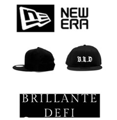 NEWERA 9FIFTY フラットビルスナップバックキャップ 　BLACKの画像