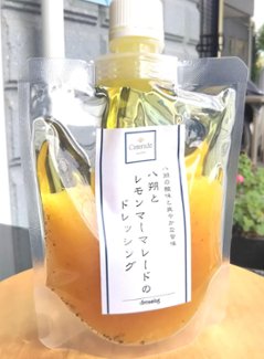 八朔(はっさく)とレモンマーマレードのドレッシング150g 手作りドレッシングの画像