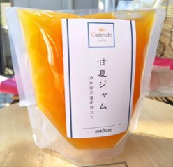 【爽やか！甘酸っぱい】甘夏(あまなつ)ジャム150g 添加物不使用(無添加) 農薬不使用(無農薬)/特別栽培品 手作りジャムの画像