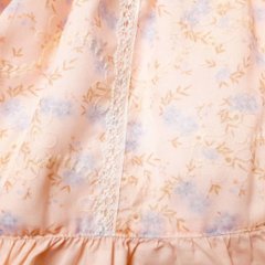 Souris(スーリー)「フラワープリント&刺繍ジャンパースカート」（110-130cm）画像