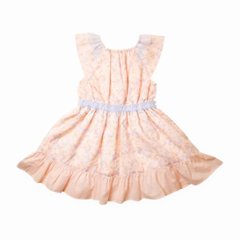 Souris(スーリー)「フラワープリント&刺繍ジャンパースカート」（110-130cm）画像