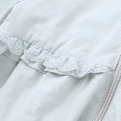 SLAP SLIP(スラップスリップ) 「フリルフード付きタフタリバーシブルジャケットgirls」(80-130cm) 画像