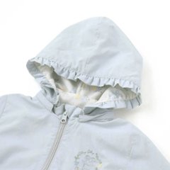 SLAP SLIP(スラップスリップ) 「フリルフード付きタフタリバーシブルジャケットgirls」(80-130cm) 画像
