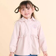 SLAP SLIP(スラップスリップ) 「フリルフード付きタフタリバーシブルジャケットgirls」(80-130cm) 画像