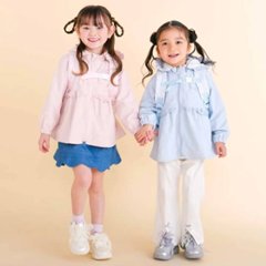 SLAP SLIP(スラップスリップ) 「フリルフード付きタフタリバーシブルジャケットgirls」(80-130cm) 画像