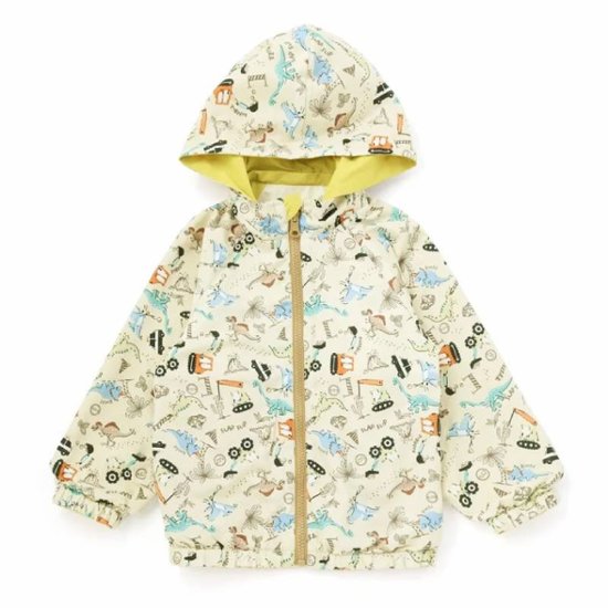 SLAP SLIP(スラップスリップ) 「フード付きタフタリバーシブルラグランジャケットboys」(80-130cm) 画像