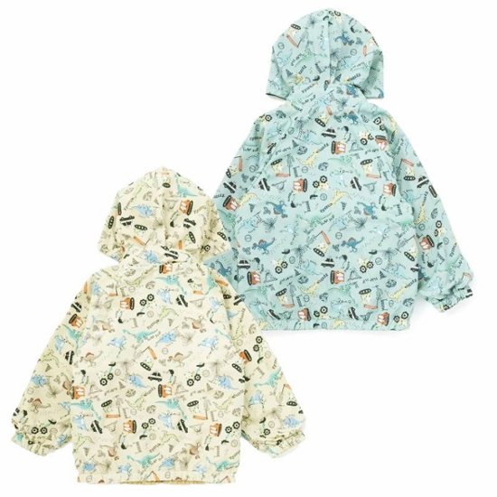 SLAP SLIP(スラップスリップ) 「フード付きタフタリバーシブルラグランジャケットboys」(80-130cm) 画像