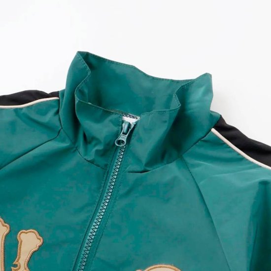 nexchic「バック刺繍タフタウインドブレーカー」(130-150cm) 画像