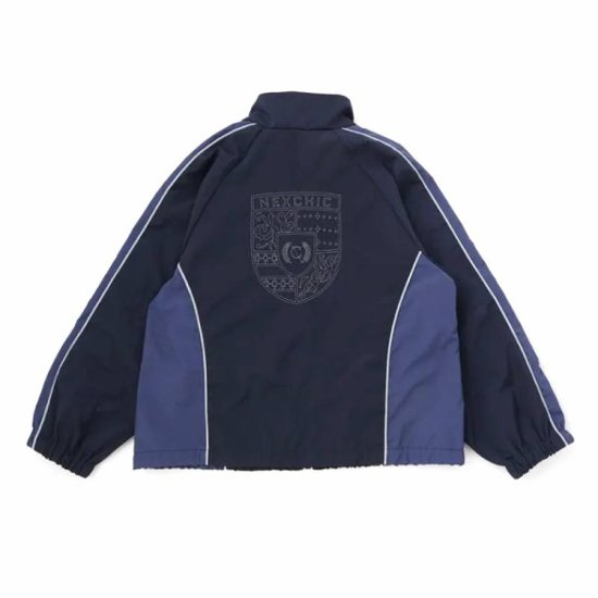 nexchic「バック刺繍タフタウインドブレーカー」(130-150cm) 画像