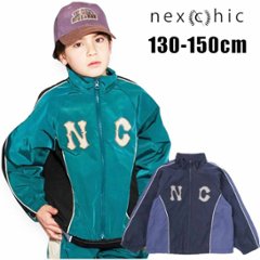 nexchic「バック刺繍タフタウインドブレーカー」(130-150cm) の画像