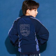 nexchic「バック刺繍タフタウインドブレーカー」(130-150cm) 画像