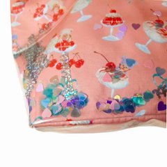 fafa 「【モンチッチコラボ】PELIA ハートスパンコール入りトートバッグ」（F）メール便送料198円対応可画像