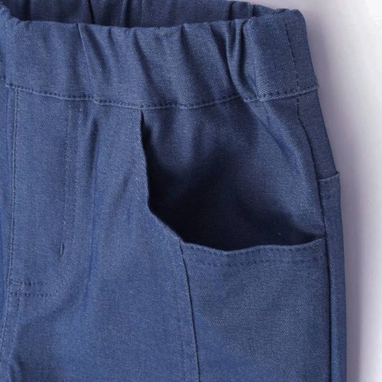 SLAP SLIP(スラップスリップ) 「裾リボン付きストレッチツイルパンツ」(100-130cm) 【メール便送料198円対応】画像