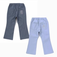 SLAP SLIP(スラップスリップ) 「裾リボン付きストレッチツイルパンツ」(100-130cm) 【メール便送料198円対応】画像