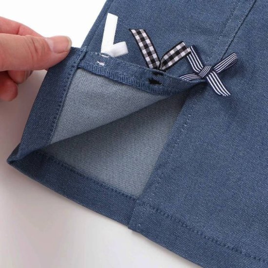 SLAP SLIP(スラップスリップ) 「裾リボン付きストレッチツイルパンツ」(100-130cm) 【メール便送料198円対応】画像