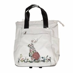 SUPER HAKKA glanta 「かくれんぼうさぎ刺繍２WAYリュックトート」F画像