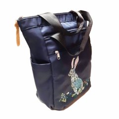 SUPER HAKKA glanta 「かくれんぼうさぎ刺繍２WAYリュックトート」F画像