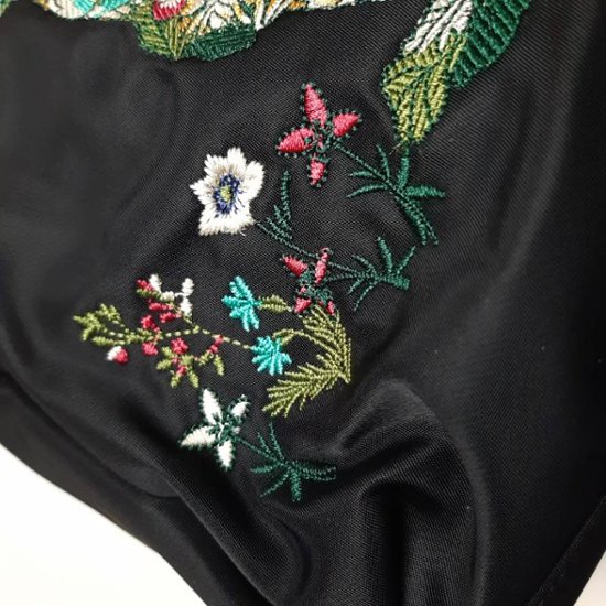 SUPER HAKKA glanta 「かくれんぼうさぎ刺繍２WAYリュックトート」F画像