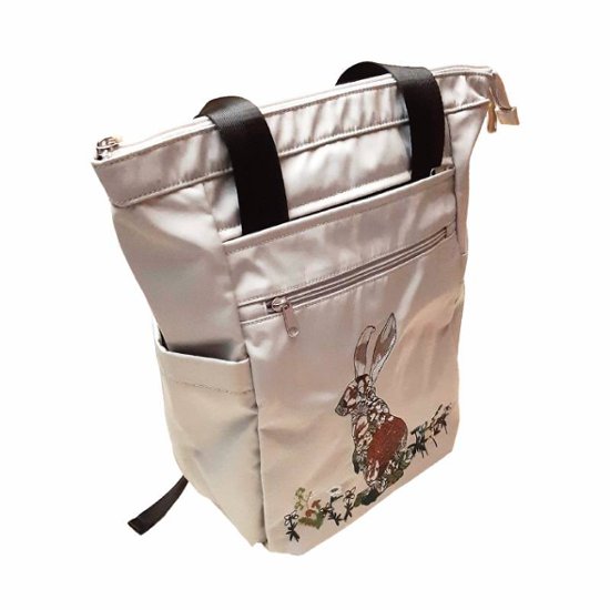 SUPER HAKKA glanta 「かくれんぼうさぎ刺繍２WAYリュックトート」F画像