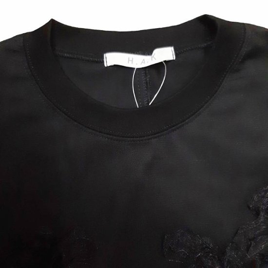 H.A.K 「オーガンジーリボンフラワー刺繍プルオーバー」 F画像