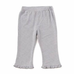 SLAP SLIP(スラップスリップ) 「裾フリル7分丈デニムニットレギンス」(80-120cm) 【メール便送料198円対応】画像