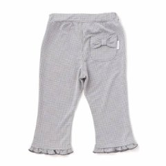 SLAP SLIP(スラップスリップ) 「裾フリル7分丈デニムニットレギンス」(80-120cm) 【メール便送料198円対応】画像