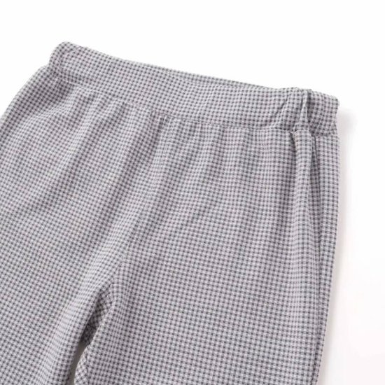 SLAP SLIP(スラップスリップ) 「裾フリル7分丈デニムニットレギンス」(80-120cm) 【メール便送料198円対応】画像