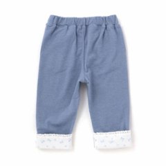SLAP SLIP(スラップスリップ) 「折り返し裾7分丈ストレッチパンツ」(80-120cm) 【メール便送料198円対応】画像