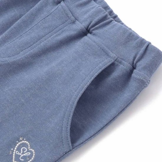 SLAP SLIP(スラップスリップ) 「折り返し裾7分丈ストレッチパンツ」(80-120cm) 【メール便送料198円対応】画像