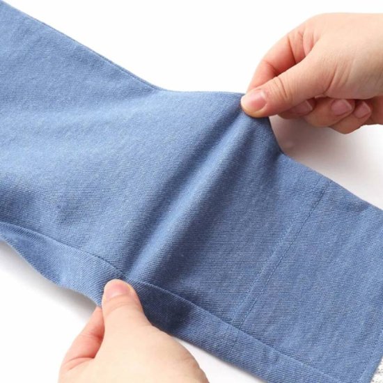 SLAP SLIP(スラップスリップ) 「折り返し裾7分丈ストレッチパンツ」(80-120cm) 【メール便送料198円対応】画像