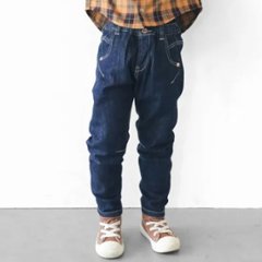 L.COPECK（エルコペック）「国産 デニム立体裁断 パンツ」(100-170cm) 【メール便送料無料】画像