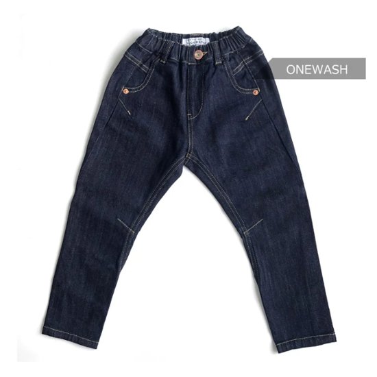 L.COPECK（エルコペック）「国産 デニム立体裁断 パンツ」(100-170cm) 【メール便送料無料】画像