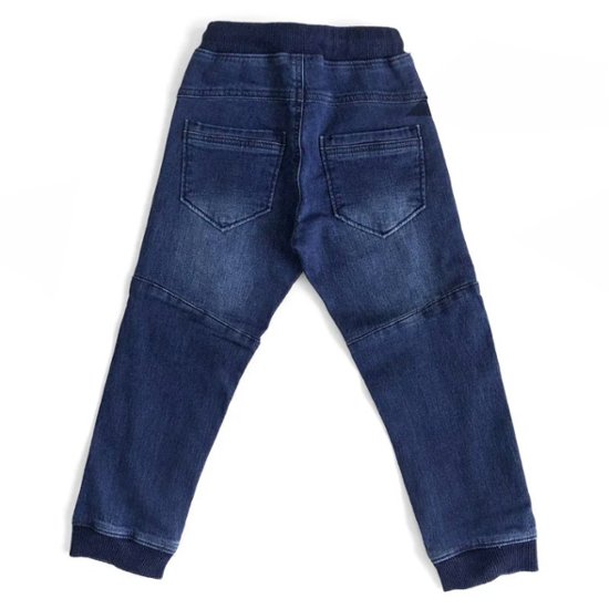 L.COPECK（エルコペック）「ニット風デニム ジョガーパンツ」(100-150cm) メール便送料198円対応可画像