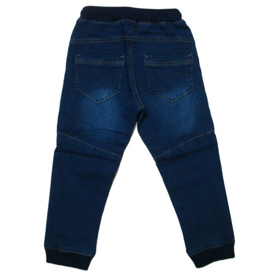 L.COPECK（エルコペック）「ニット風デニム ジョガーパンツ」(100-150cm) メール便送料198円対応可画像