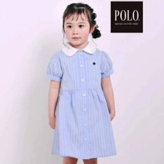 SLAP SLIP(スラップスリップ) 「【POLO BCSコラボ】半袖シャツワンピース」(80~130cm) メール便送料198円対応可画像